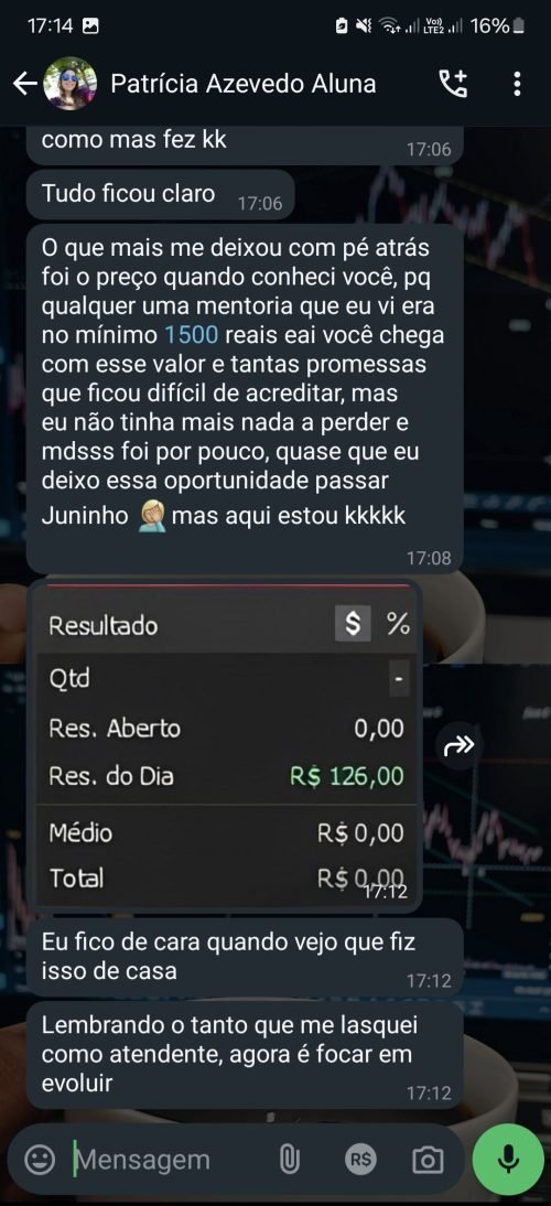 era atendente agora trabalha de casa com o mercado